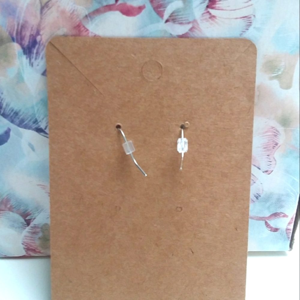 Fairy Earrings with Crystal Accents - Picture 3 of 4